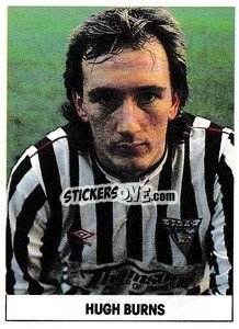 Sticker Hugh Burns - Soccer 1989-1990
 - THE SUN