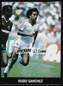Sticker Hugo Sanchez - Soccer 1989-1990
 - THE SUN