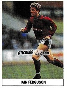 Sticker Iain Ferguson - Soccer 1989-1990
 - THE SUN