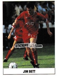 Sticker Jim Bett - Soccer 1989-1990
 - THE SUN