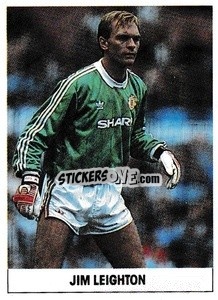 Sticker Jim Leighton - Soccer 1989-1990
 n. 162 - THE SUN