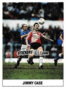 Sticker Jimmy Case - Soccer 1989-1990
 - THE SUN