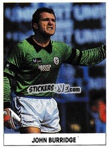 Sticker John Burridge - Soccer 1989-1990
 - THE SUN