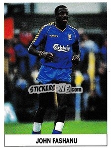 Sticker John Fashanu - Soccer 1989-1990
 - THE SUN