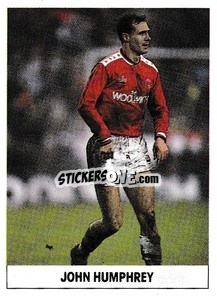 Sticker John Humphrey - Soccer 1989-1990
 - THE SUN