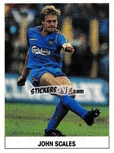 Sticker John Scales - Soccer 1989-1990
 - THE SUN