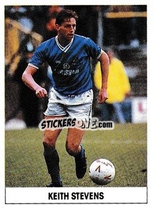 Sticker Keith Stevens - Soccer 1989-1990
 n. 179 - THE SUN