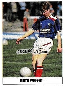 Sticker Keith Wright - Soccer 1989-1990
 - THE SUN