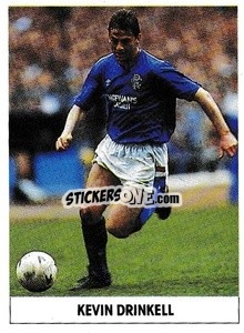 Sticker Kevin Drinkell - Soccer 1989-1990
 n. 418 - THE SUN