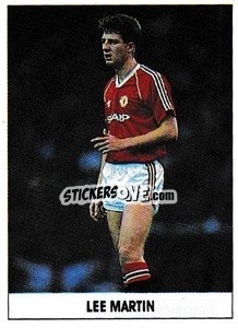 Sticker Lee Martin - Soccer 1989-1990
 n. 163 - THE SUN