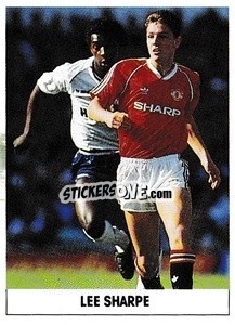 Sticker Lee Sharpe - Soccer 1989-1990
 n. 173 - THE SUN