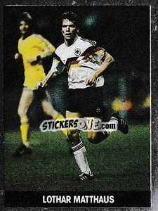 Sticker Lothar Matthaus - Soccer 1989-1990
 - THE SUN