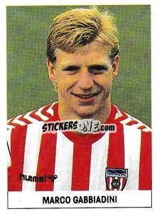 Sticker Marco Gabbiadini - Soccer 1989-1990
 n. 292 - THE SUN