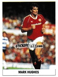 Sticker Mark Hughes - Soccer 1989-1990
 - THE SUN