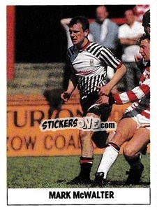 Sticker Mark McWalter - Soccer 1989-1990
 - THE SUN