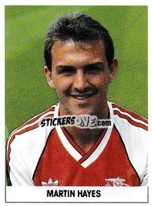 Sticker Martin Hayes - Soccer 1989-1990
 - THE SUN