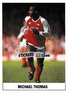 Sticker Michael Thomas - Soccer 1989-1990
 - THE SUN