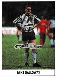 Sticker Mike Galloway - Soccer 1989-1990
 - THE SUN