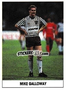 Sticker Mike Galloway - Soccer 1989-1990
 n. 317 - THE SUN