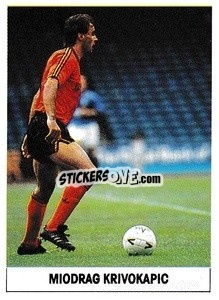 Sticker Miodrag Krivokapic - Soccer 1989-1990
 - THE SUN