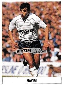 Sticker Nayim - Soccer 1989-1990
 - THE SUN