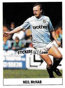 Sticker Neil McNab - Soccer 1989-1990
 n. 153 - THE SUN