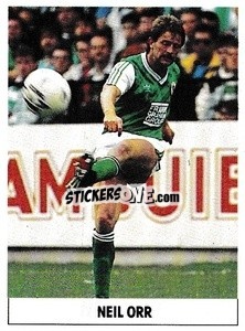 Sticker Neil Orr - Soccer 1989-1990
 - THE SUN