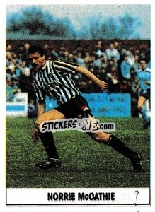 Sticker Norrie McCathie - Soccer 1989-1990
 - THE SUN
