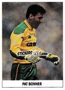 Sticker Pat Bonner - Soccer 1989-1990
 n. 308 - THE SUN