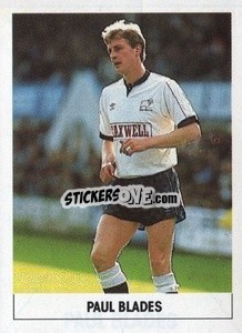 Sticker Paul Blades - Soccer 1989-1990
 - THE SUN