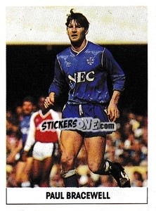 Sticker Paul Bracewell - Soccer 1989-1990
 - THE SUN