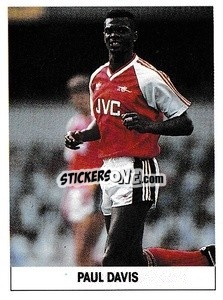 Cromo Paul Davis - Soccer 1989-1990
 - THE SUN