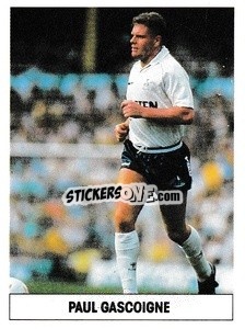 Sticker Paul Gascoigne - Soccer 1989-1990
 - THE SUN