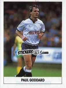 Sticker Paul Goddard - Soccer 1989-1990
 - THE SUN