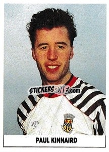 Sticker Paul Kinnaird - Soccer 1989-1990
 - THE SUN