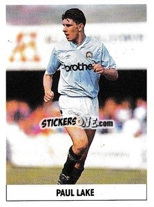 Cromo Paul Lake - Soccer 1989-1990
 n. 155 - THE SUN