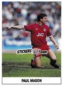 Sticker Paul Mason - Soccer 1989-1990
 - THE SUN