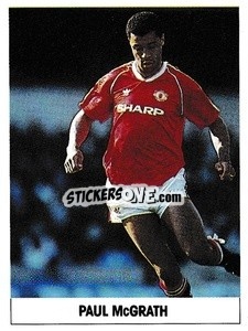 Sticker Paul McGrath - Soccer 1989-1990
 n. 167 - THE SUN