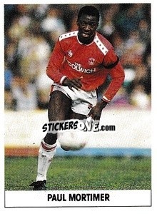 Sticker Paul Mortimer - Soccer 1989-1990
 - THE SUN