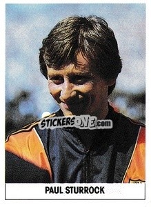 Sticker Paul Sturrock - Soccer 1989-1990
 - THE SUN