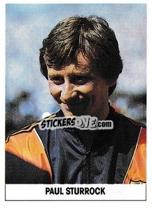 Sticker Paul Sturrock - Soccer 1989-1990
 n. 349 - THE SUN