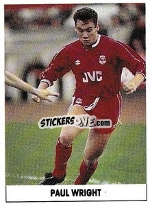 Sticker Paul Wright - Soccer 1989-1990
 - THE SUN