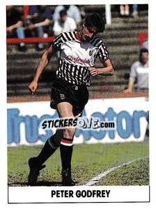 Sticker Peter Godfrey - Soccer 1989-1990
 - THE SUN