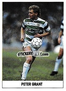 Sticker Peter Grant - Soccer 1989-1990
 - THE SUN