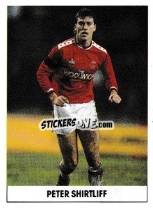 Sticker Peter Shirtliff - Soccer 1989-1990
 n. 41 - THE SUN