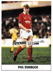 Sticker Phil Starbuck - Soccer 1989-1990
 - THE SUN
