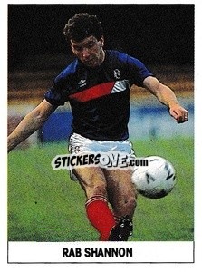 Sticker Rab Shannon - Soccer 1989-1990
 - THE SUN