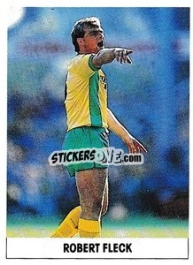 Sticker Robert Fleck - Soccer 1989-1990
 - THE SUN
