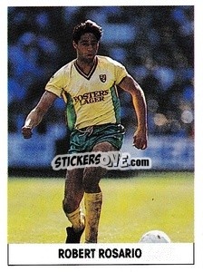 Cromo Robert Rosario - Soccer 1989-1990
 n. 201 - THE SUN
