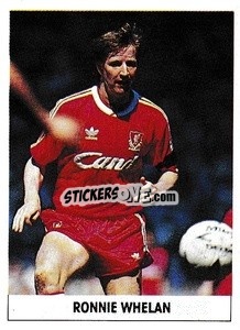 Sticker Ronnie Whelan - Soccer 1989-1990
 - THE SUN
